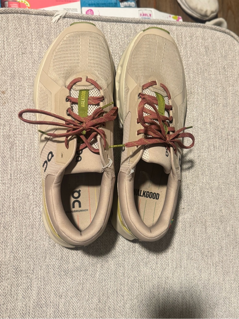 On-Cloud Men’s “WalkGood” Running Shoes Size 14